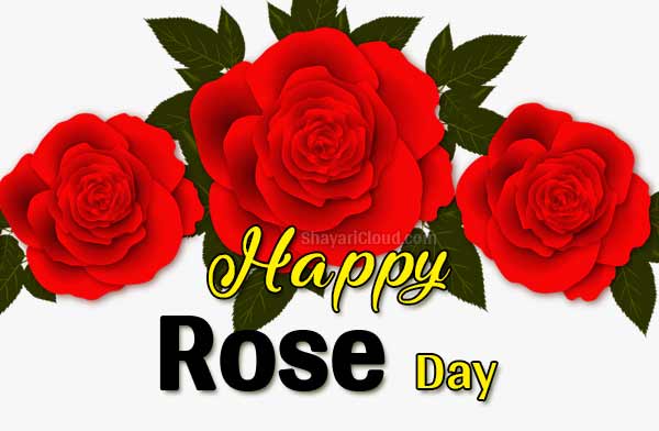 Happy Rose Day Shayari in Hindi for Girlfriend with HD images to download